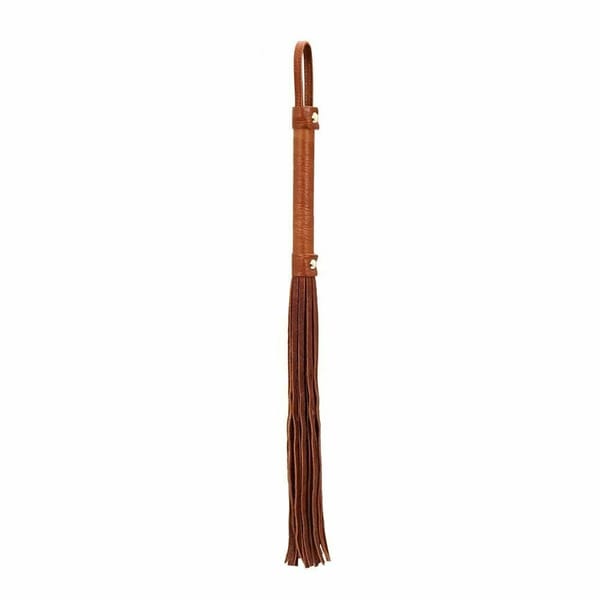 House of Dasein Leather Flogger Brown House of Dasein