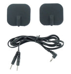 Zeus Deluxe Electro Pads 2 Pack Black Zeus