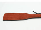 House of Dasein Brown Leather Suede Spanking Paddle House of Dasein