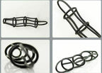 House of Dasein Silicone Cock Ring Set 5 Piece Multicolour House of Dasein