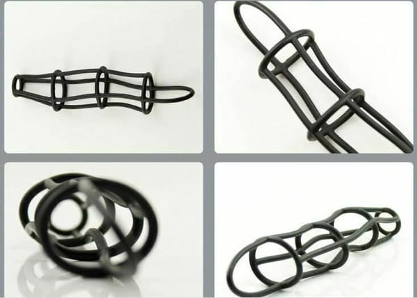 House of Dasein Silicone Cock Ring Set 5 Piece Multicolour House of Dasein