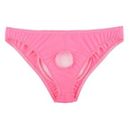 Ye Zimei Ice Silk Open Crotch Briefs Flesh Free Size LOVVA