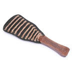 House of Dasein Hemp Rope Spanking Paddle Black House of Dasein