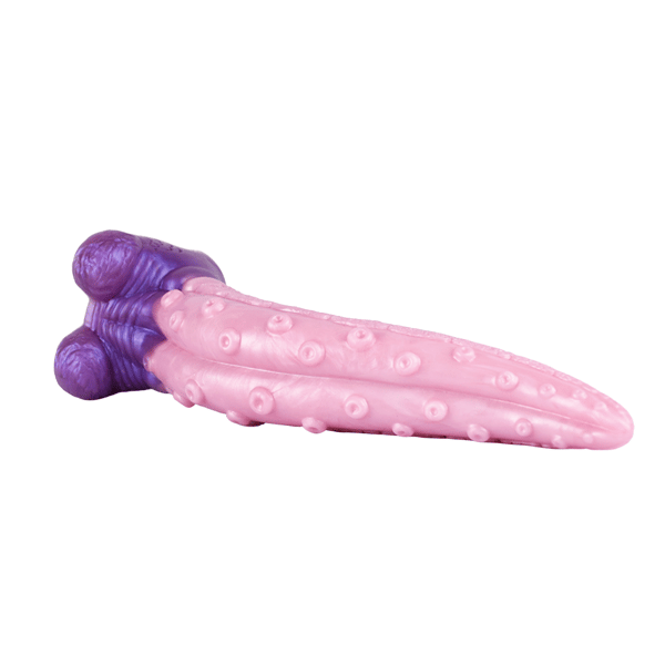 House Of Dasein Pink Purple Dragon Tongue Silicone Dildo House of Dasein