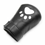 House of Dasein Puppy Play Mittens BDSM Restraints Black House of Dasein