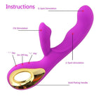 House Of Dasein USB Rechargeable Rabbit Vibrator Pink House of Dasein