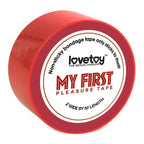 Lovetoy My First Non Sticky Bondage Tape Black Lovetoy