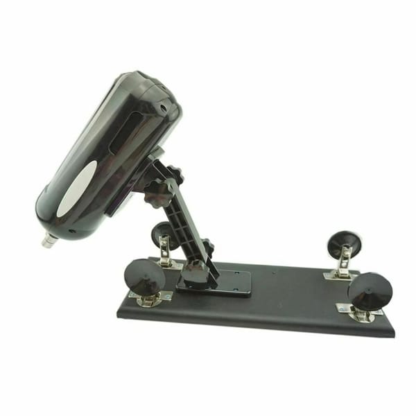 House of Dasein Automatic Thrusting Sex Machine With 5 Dildos Black House of Dasein