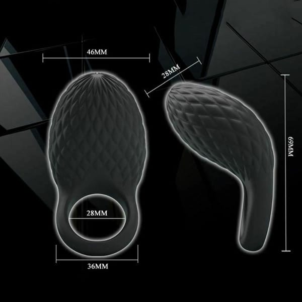 House Of Dasein Vibrating Cock Ring Black House of Dasein