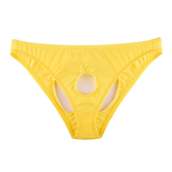 Ye Zimei Ice Silk Open Crotch Briefs Flesh Free Size LOVVA