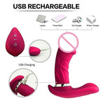 House Of Dasein Wireless Butterfly Wearable Vibrator With Remote Control Pink House of Dasein
