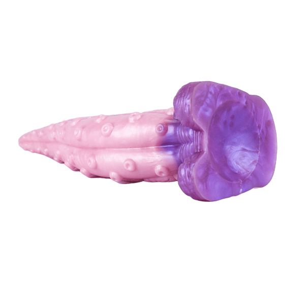 House Of Dasein Pink Purple Dragon Tongue Silicone Dildo House of Dasein