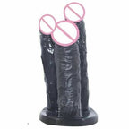 House of Dasein Triple Penetration Realistic Dildo Set Black House of Dasein