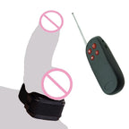 House Of Dasein Electric Shock Cock Ring Vibrator BDSM Electro Bondage Black House of Dasein
