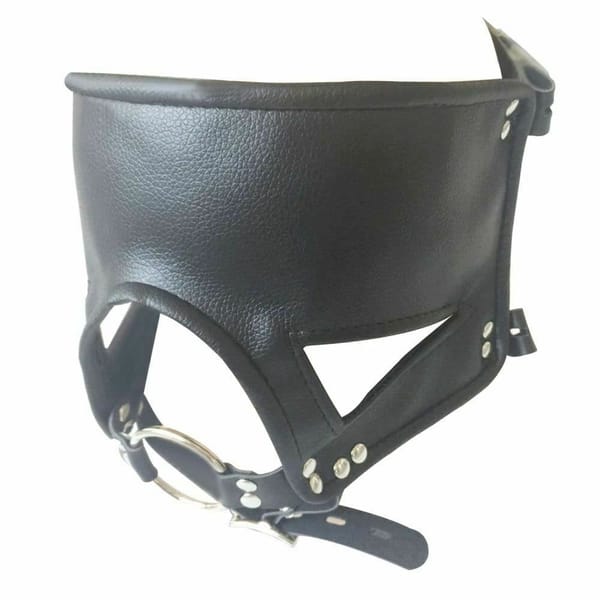 House of Dasein Head Harness Ring Gag Black House of Dasein