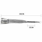 House of Dasein Woven BDSM Flogger Black 88cm House of Dasein