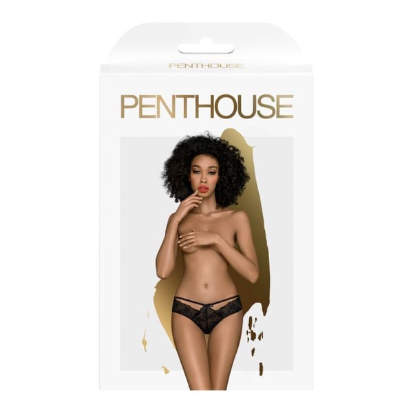 Penthouse Adore Me Panties Black S / M Penthouse