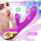 House Of Dasein USB Rechargeable Rabbit Vibrator Pink House of Dasein