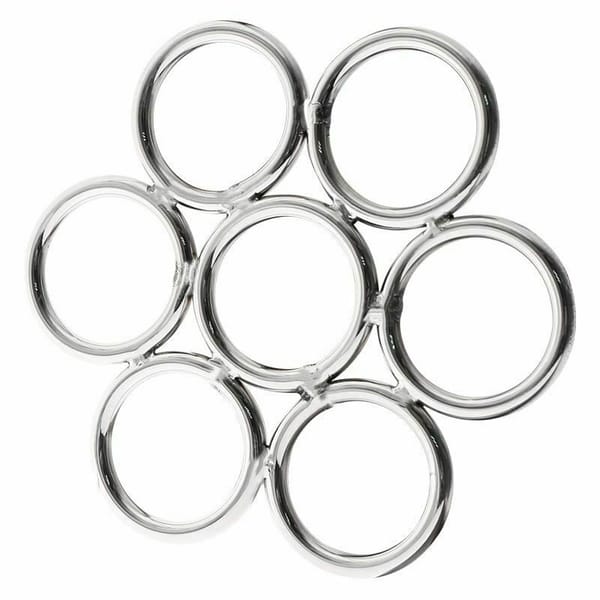 House Of Dasein Shibari Bondage Suspension Ring Silver House of Dasein