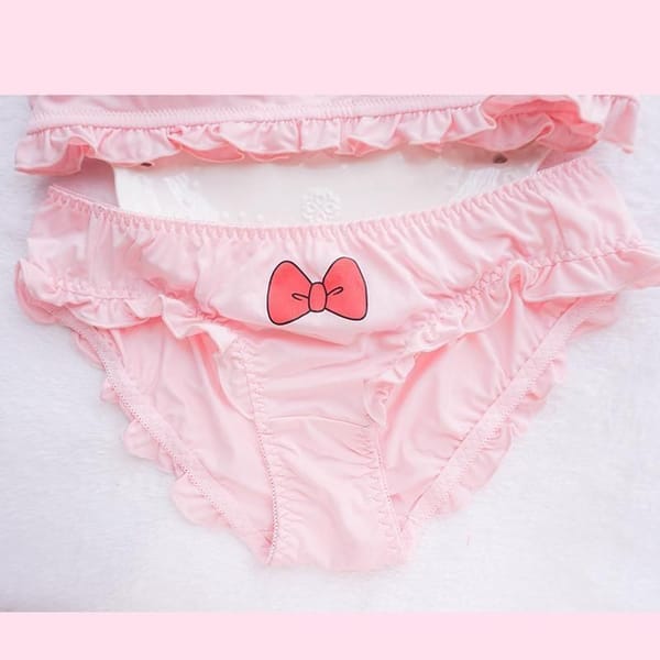 House Of Dasein Little Piggy Lingerie Set Pink House of Dasein