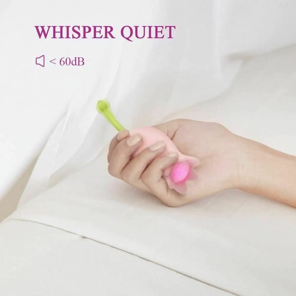 House Of Dasein Ultrasonic Tulip Vibrator Green House of Dasein