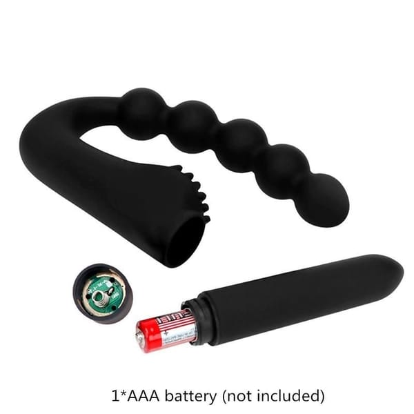 House of Dasein Anal Beads Vibrator 10 Speed Black House of Dasein Main image