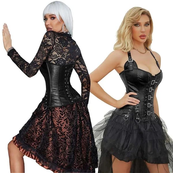 House Of Dasein Steampunk Bustier Corset Coffee S House of Dasein