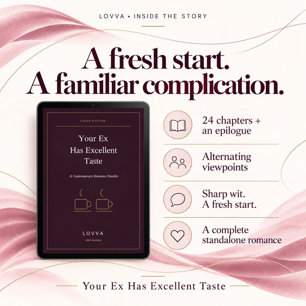 Your Ex Has Excellent Taste: A Contemporary Romance by LOVVA LOVVA