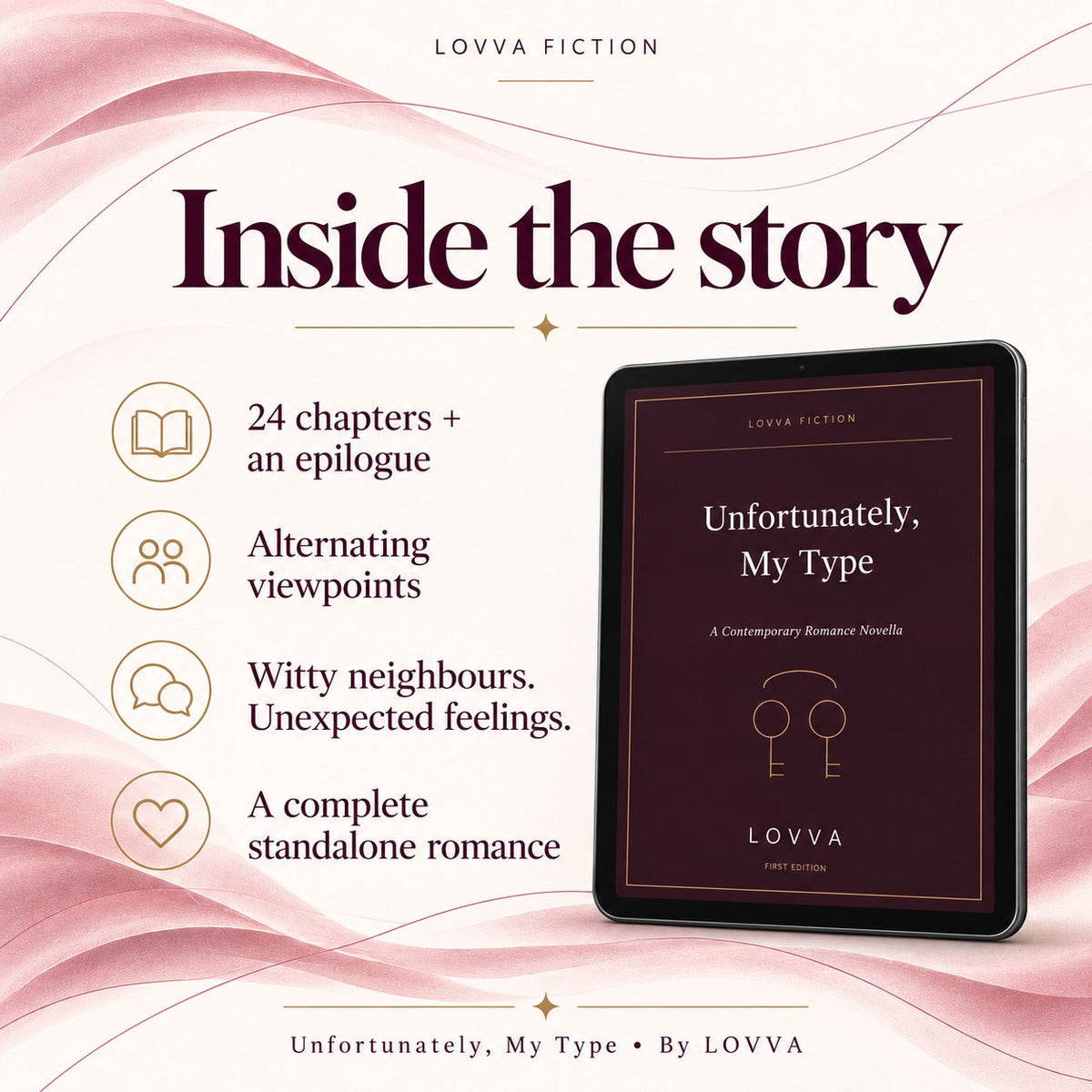 Unfortunately, My Type: A Contemporary Romance LOVVA