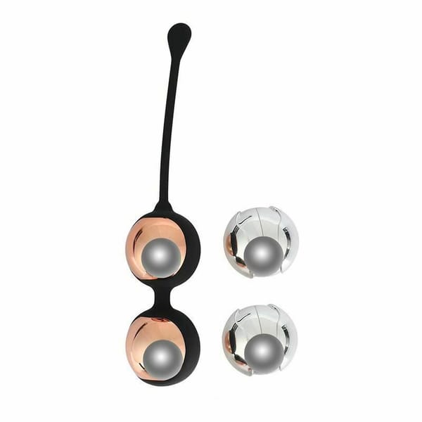 House Of Dasein Silicone Kegel Balls Gold House of Dasein