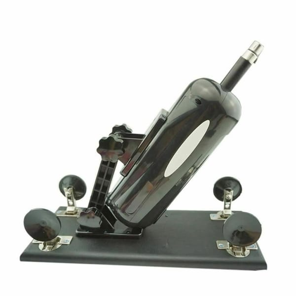 House of Dasein Automatic Thrusting Sex Machine With 5 Dildos Black House of Dasein