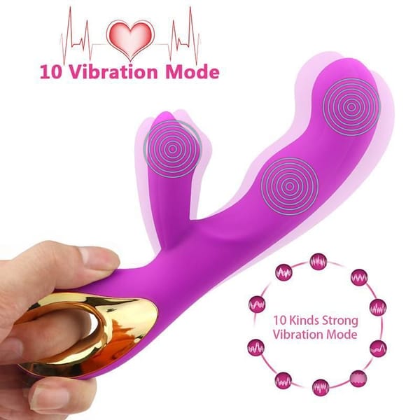 House Of Dasein USB Rechargeable Rabbit Vibrator Pink House of Dasein