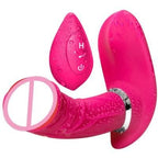 House Of Dasein Wireless Butterfly Wearable Vibrator With Remote Control Pink House of Dasein