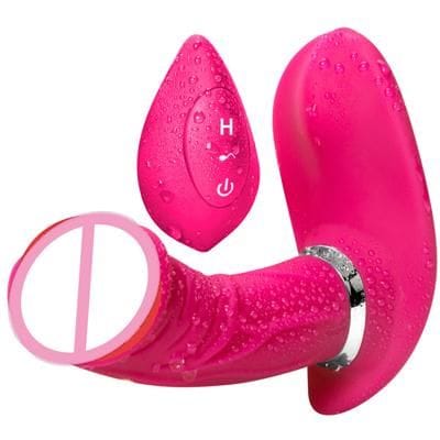 House Of Dasein Wireless Butterfly Wearable Vibrator With Remote Control Pink House of Dasein