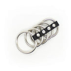 House of Dasein Stainless Steel Cock Ring Set 5 Piece Silver House of Dasein