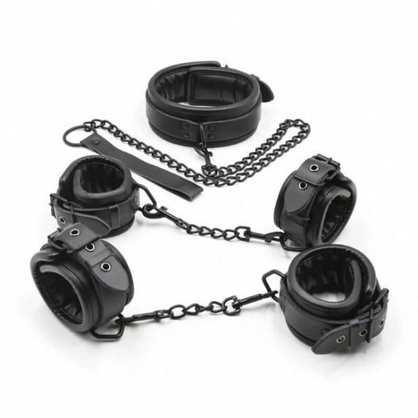 House of Dasein BDSM Starter Kit 10 Piece Black House of Dasein