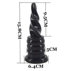 House Of Dasein Faak Ice Cream Dildo Butt Plug Black House of Dasein