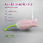 House Of Dasein Ultrasonic Tulip Vibrator Green House of Dasein