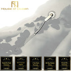 House of Dasein Spindle Nipple Roller Wartenberg Wheel Red House of Dasein