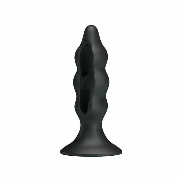 House of Dasein Silicone Suction Cup Anal Plug & Prostate Massager Black House of Dasein