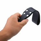 House of Dasein Double Layer Leather Spanking Paddle Black House of Dasein