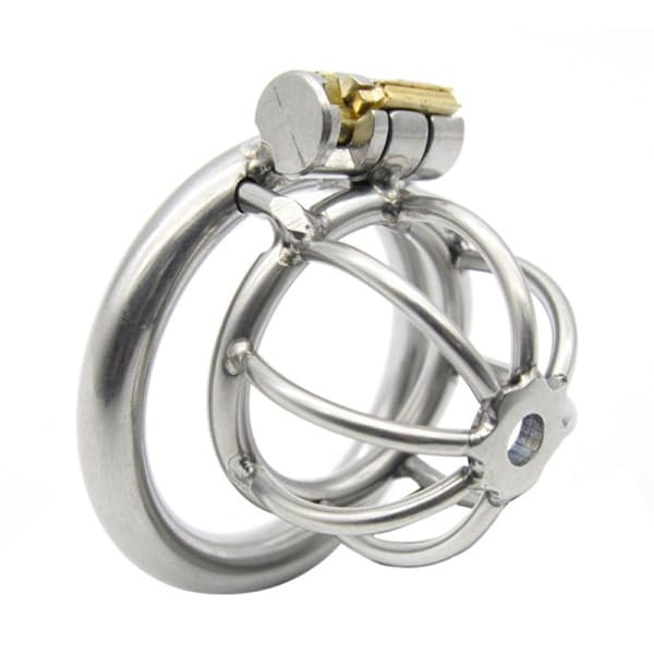 Does Not Apply Stainless Steel Male Chastity Cage 50mm Ring Secondary image