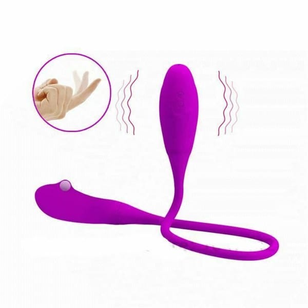 House of Dasein Pretty Love Double Vibrating Egg 7 Speed Purple House of Dasein