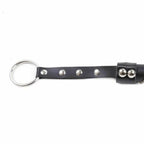 House of Dasein Woven BDSM Flogger Black 88cm House of Dasein