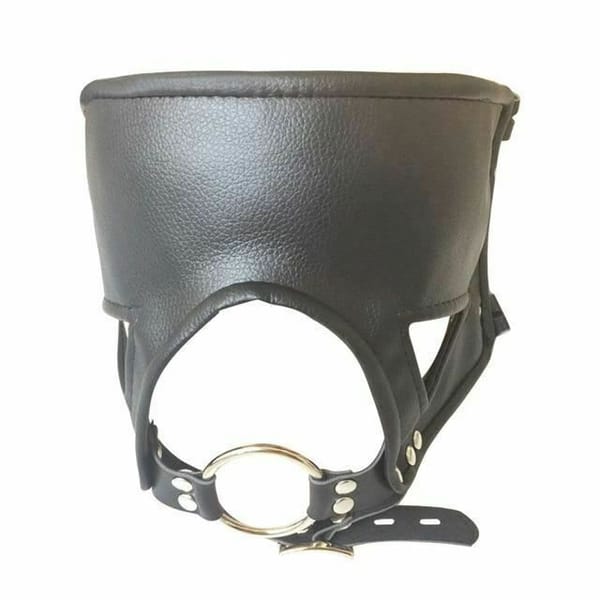 House of Dasein Head Harness Ring Gag Black House of Dasein