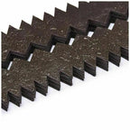House of Dasein Genuine Leather Sawtooth Paddle Brown House of Dasein