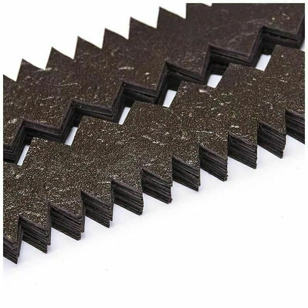 House of Dasein Genuine Leather Sawtooth Paddle Brown House of Dasein