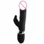 House Of Dasein Rabbit Dildo Vibrator Black House of Dasein