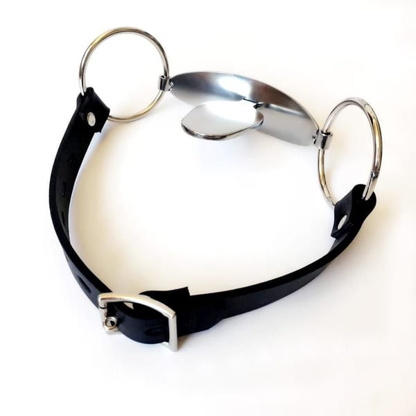 House of Dasein Stainless Steel Tongue Gag Silver House of Dasein