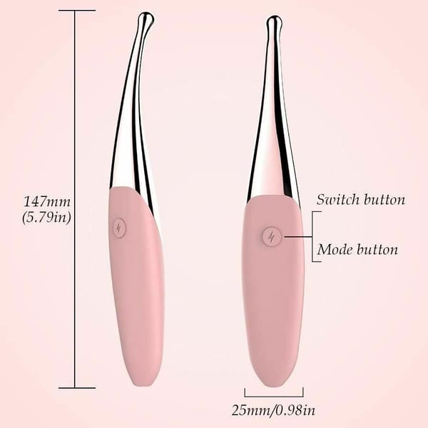 House of Dasein Mini G Spot & Clitoral Vibrator Pink House of Dasein